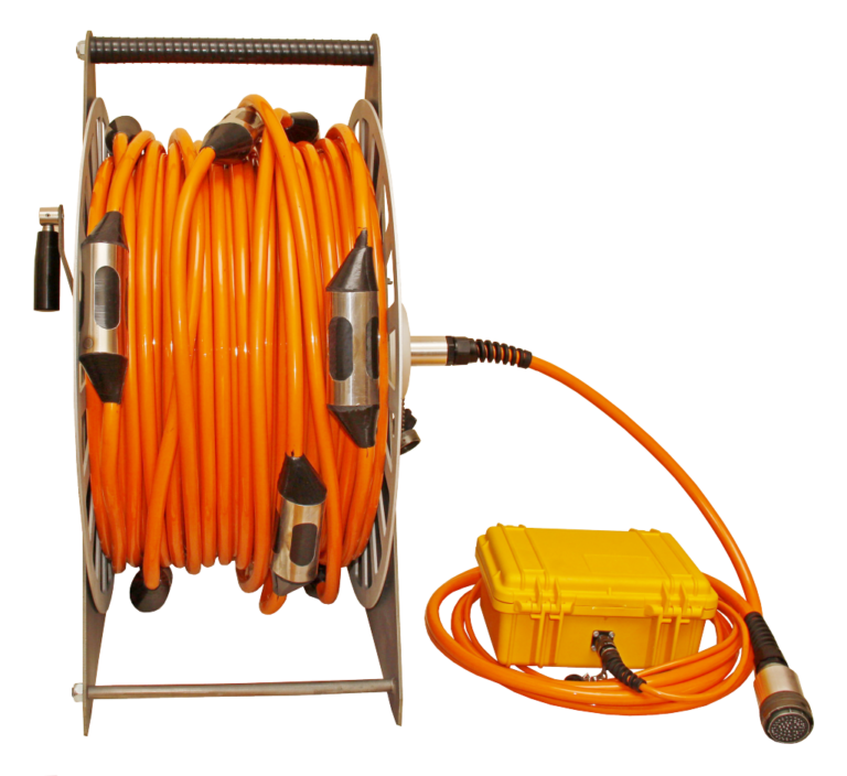 Borehole Seismic Hydrophone and Geophone Streamer for vertical seismic